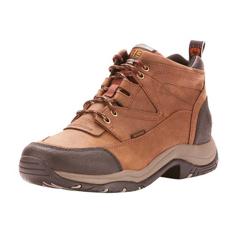 Ariat English: Terrain Waterproof Zapatillas Outdoor Hombre - Marrones (IQURE1459)